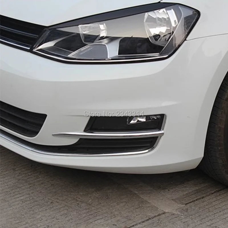 Для 2014 2015 Volkswagen Vw Golf 7 MK7 передние противотуманные фары светильник бровей ABS