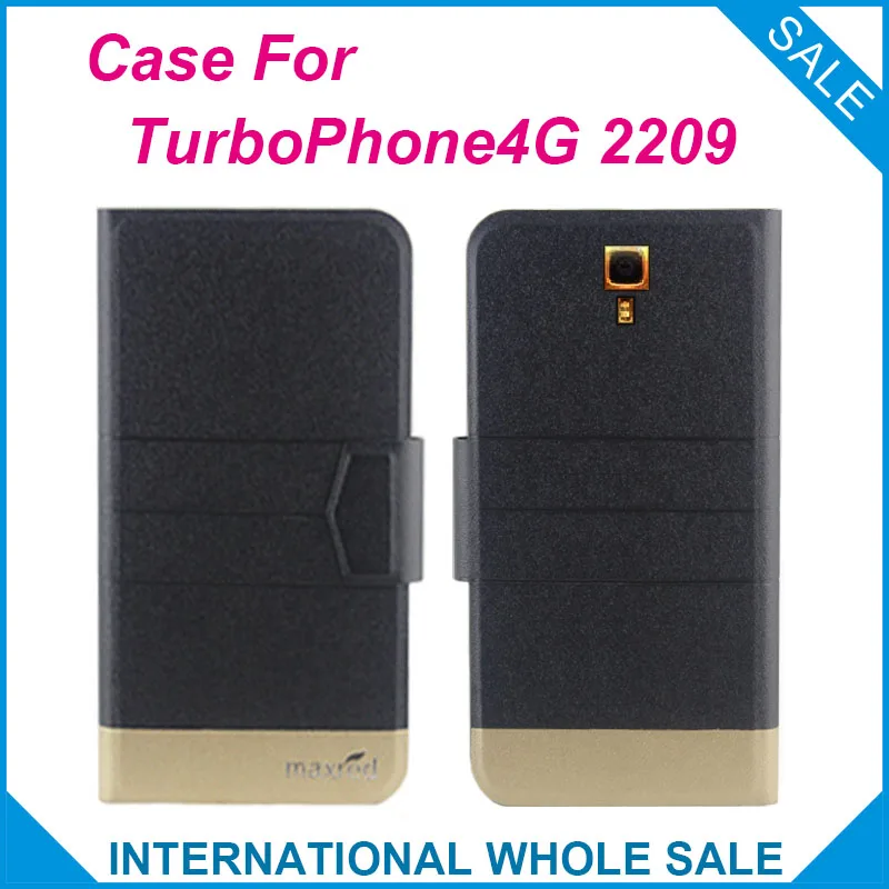 5 цветов супер! Чехол TurboPhone4G 2209 высококачественный новый стильный кожаный