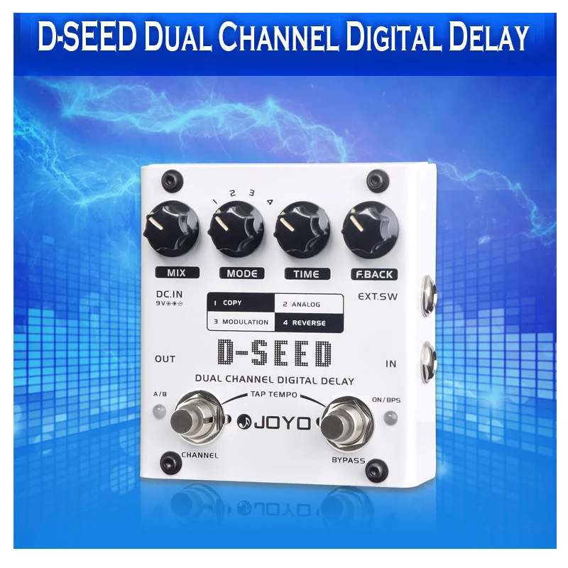 JOYO D SEED гитарные педали с эффектом delay эффекты задержки гитары ra stompbox