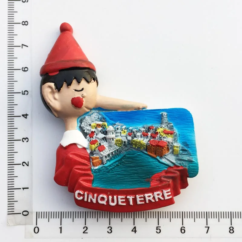 Креативный Италия Cinque Terre дорожный сувенир магнитик на холодильник 3D Смола высококачественный декор для холодильника магнитная наклейка