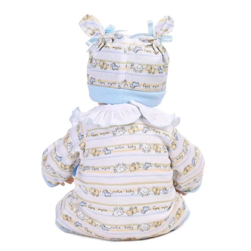 18 дюймов мягкая кукла из силикона реалистичные силиконовые Reborn Baby Doll с одеждой Reborn спящие куклы волосы девушки подарки бонкас