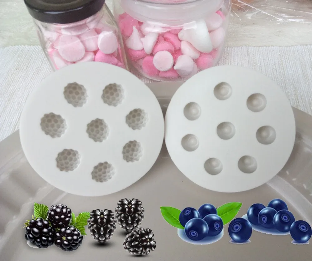 Бесплатная доставка тутового черника стерео силиконовая форма шоколада