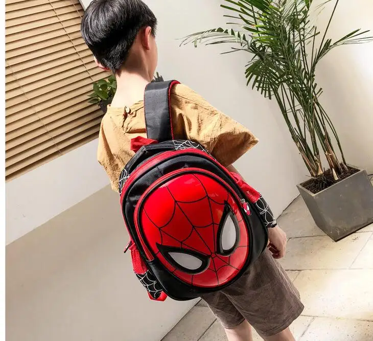 3D человек-паук ученик начальной школы Bookbag мультфильм детская книжная сумка Детский рюкзак