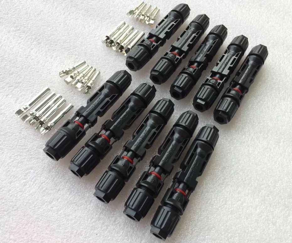 Разъем солнечной панели папа и мама 10 пар|Соединители| |