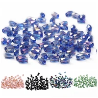 cylinder crystal beads for jewelry making 27 colors ab 50pcs 24mm austria crystal 18 cutting faces loose beads diy crafts c 2