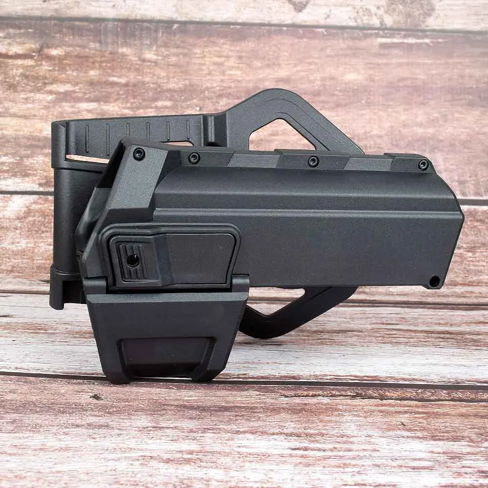 Тактические подвижные кобуры для пистолета G17 G18 1911 с фонариком или лазерным креплением серии Glock для правой руки, поясная кобура для пистолета