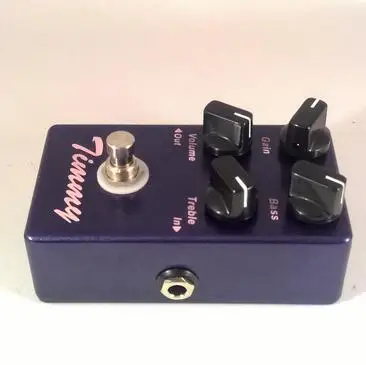 Высокое качество Timmy Overdrive электрогитара эффект нажатия педали овердрайв с истинным обводом