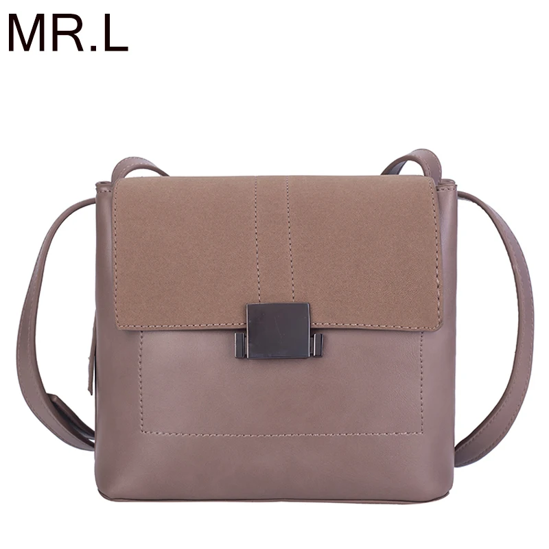 M R.L Новое поступление женские Наплечные Сумки из искусственной кожи однотонная