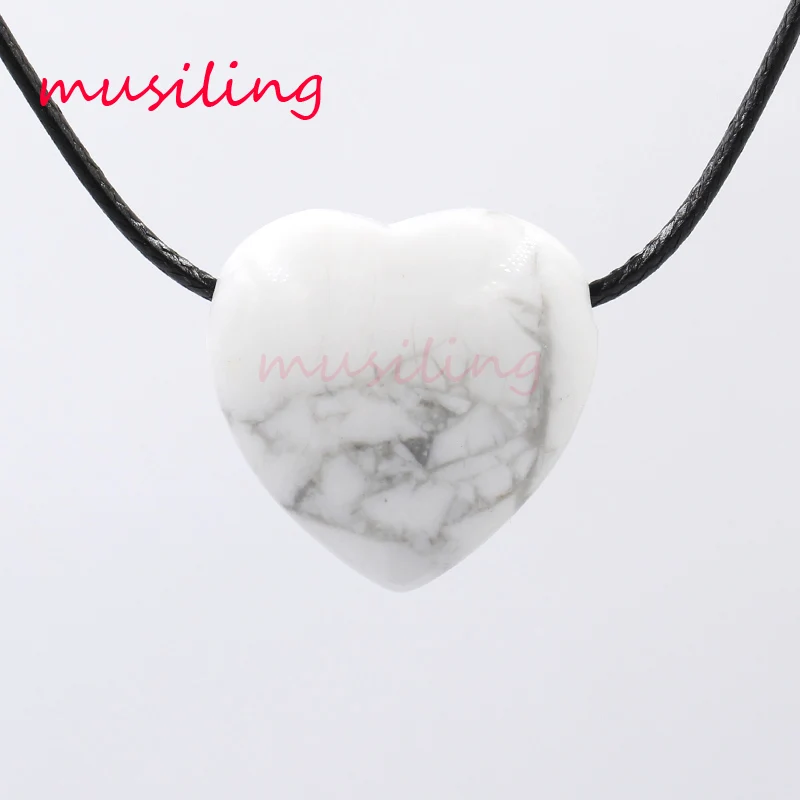 Розничная продажа ювелирных изделий сердце кулон ожерелье цепь натуральный