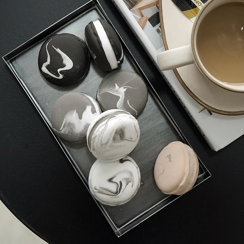 Rectangular storage tray Geometric metal fruit bowl Vintage silver cake snack wedding arrangement | Дом и сад