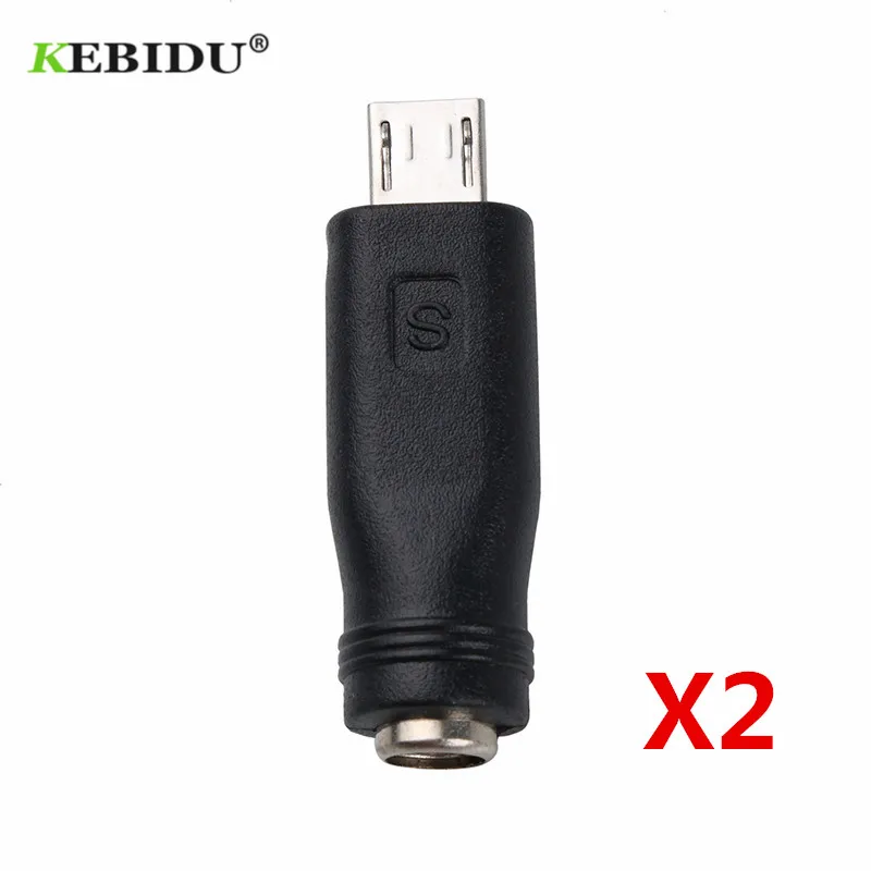 Адаптер зарядного устройства DC 5 5*2 1 мм (мама) Micro USB (папа)|Компьютерные кабели и
