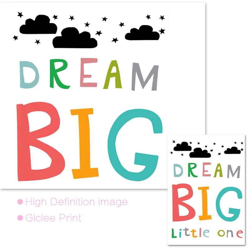 Стена игровой комнаты художественный Декор надпись Печать Красочные Дети Цитата