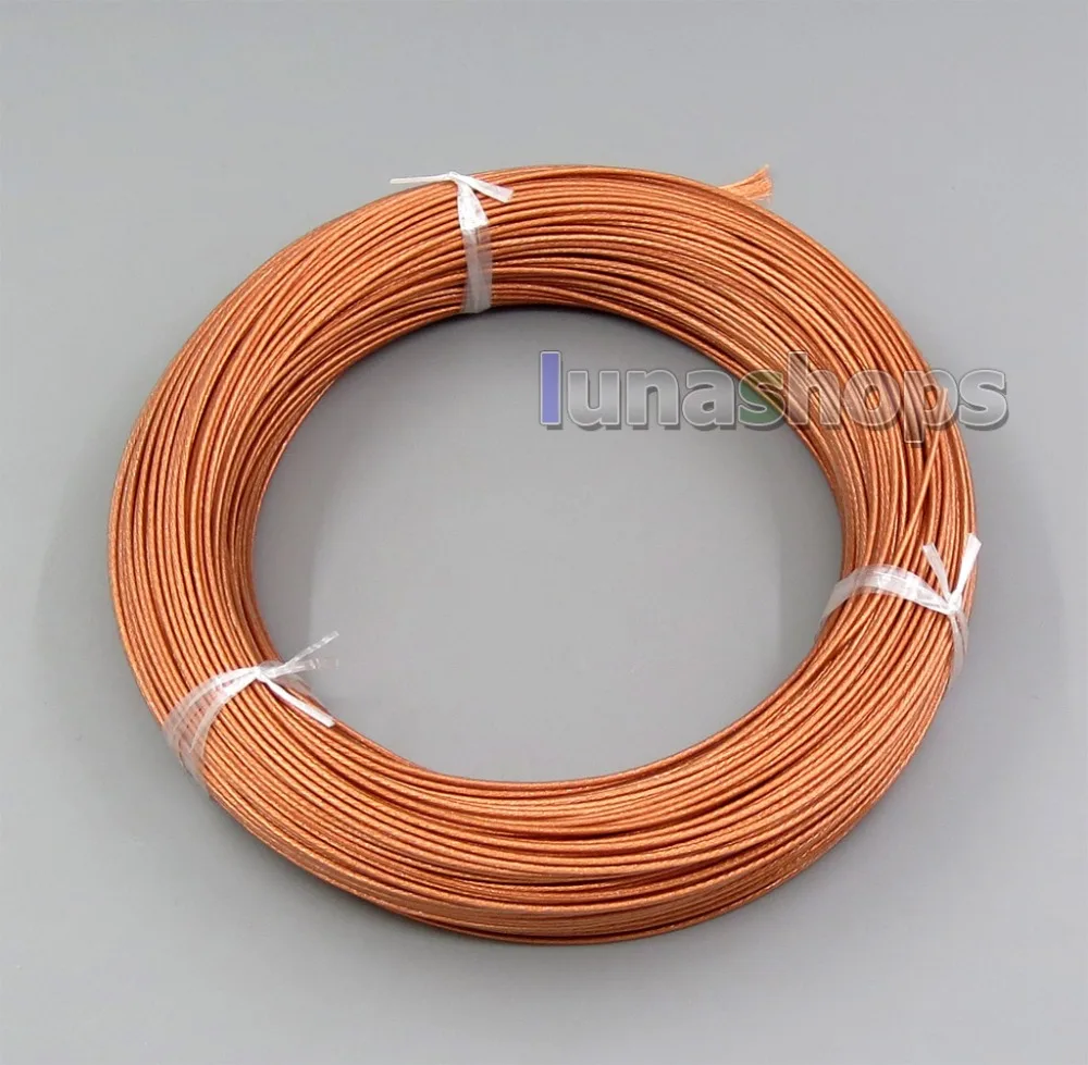 LN006254 100 м Hi Res Pure 7N OCC 160 + 0 05 мм изоляционный слой для наушников оптовый провод