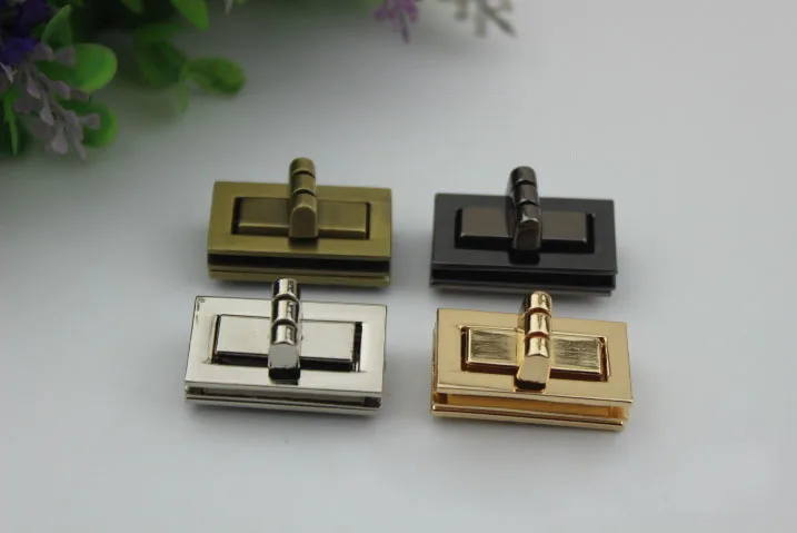 6 шт./лот 4 вида цветных чемоданов фурнитура аксессуары литье под давлением твист