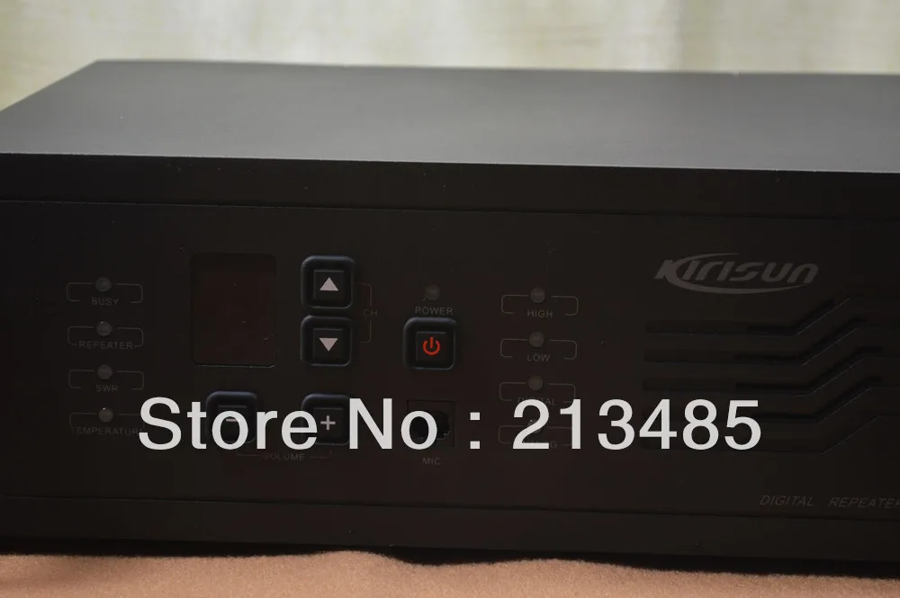 Kirisun DR550/цифровой профессиональный ретранслятор UHF:400 470 МГц 45 Вт 9 каналов без