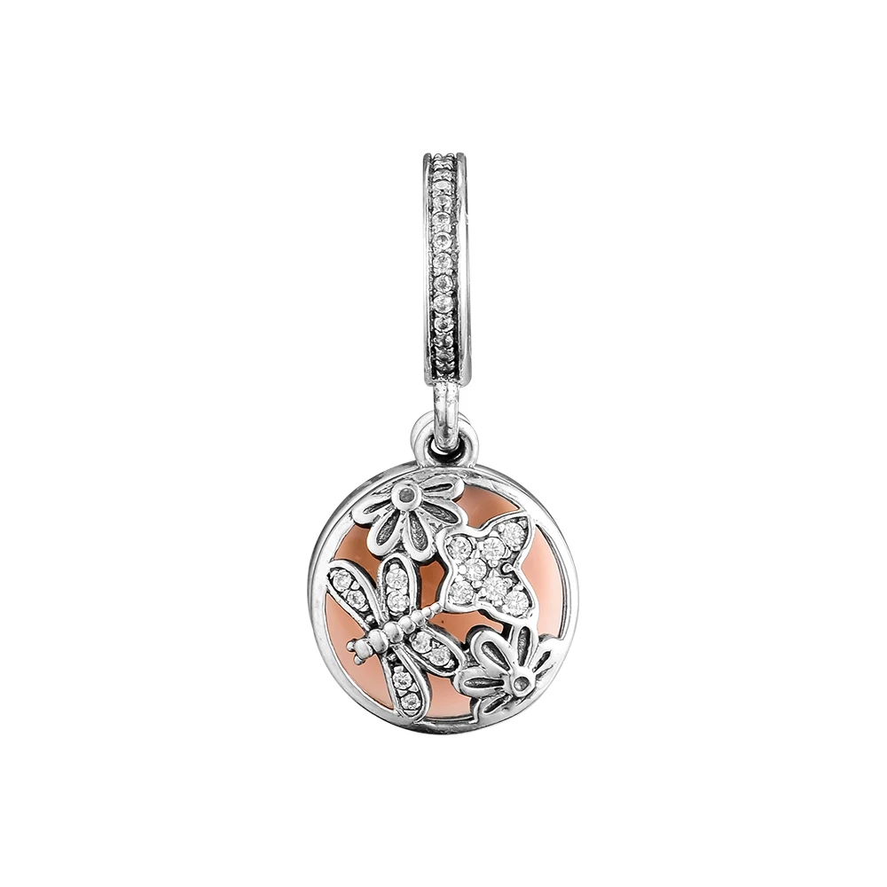 

CKK Fit Europe Bracelets Springtime Charms 925 Original Sterling Silver Charm Beads for Jewelry Making Bead