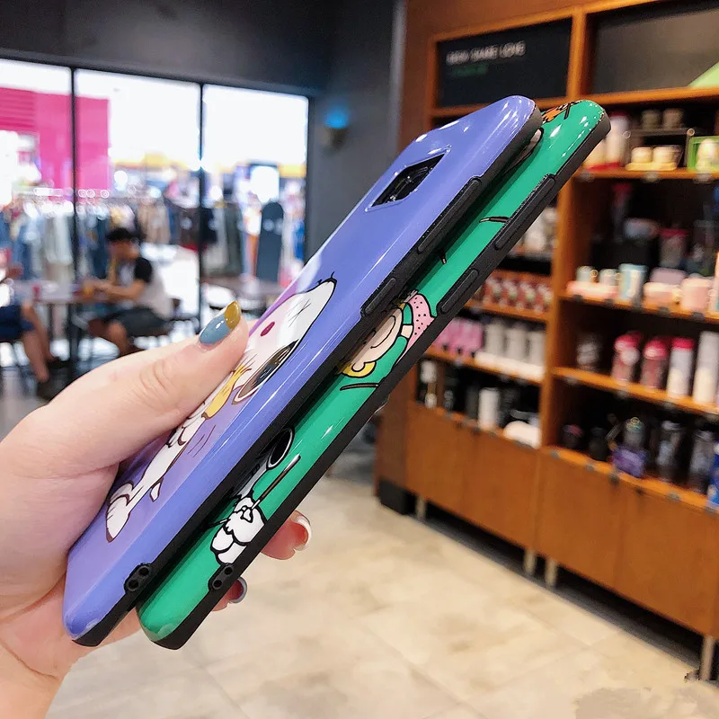 Мягкий чехол для телефона из ТПУ с милой собачкой мидий Samsung Galaxy S8 S9 S10 Plus