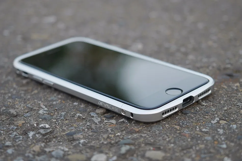 DEVILCASE тип один бампер для iPhone 7 7 плюс мода Алюминиевый сплав металлический каркас для iPhone7 7