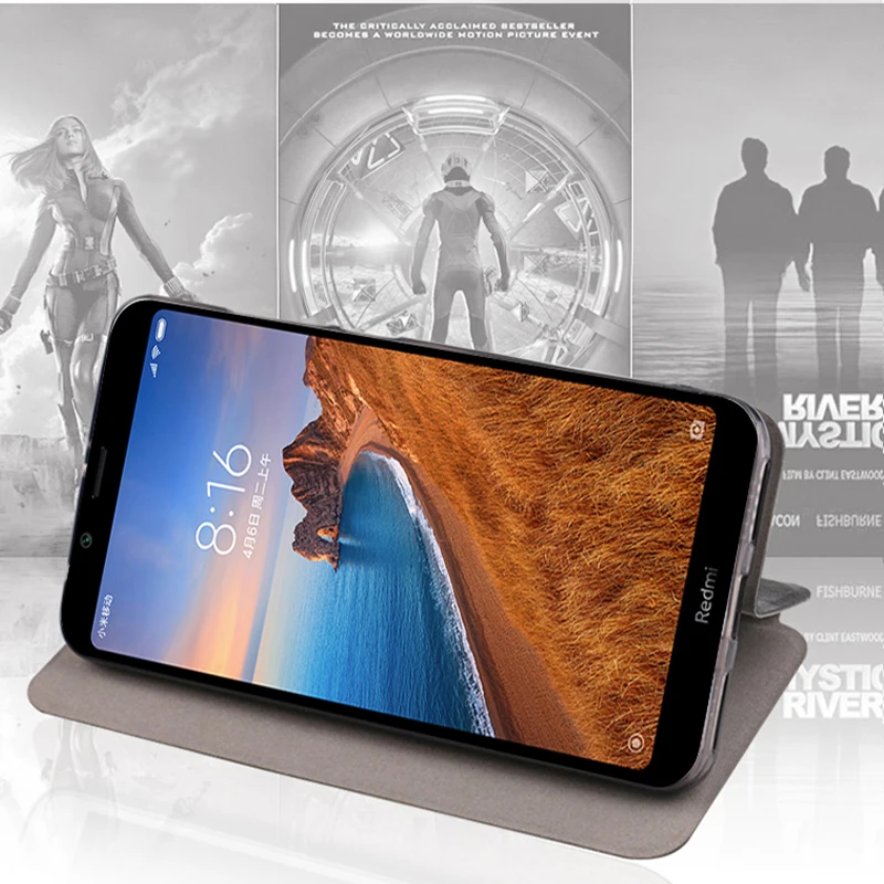 Mofi для xiaomi redmi 7A чехол роскошный Флип кожаный чехол из искусственной кожи чехол для xiaomi redmi 7a