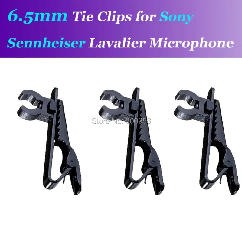 3 шт 6,5 мм запасной сменный микрофон зажим для Sennheiser ME2 sony V1 D11 петличный Нагрудные Микрофоны