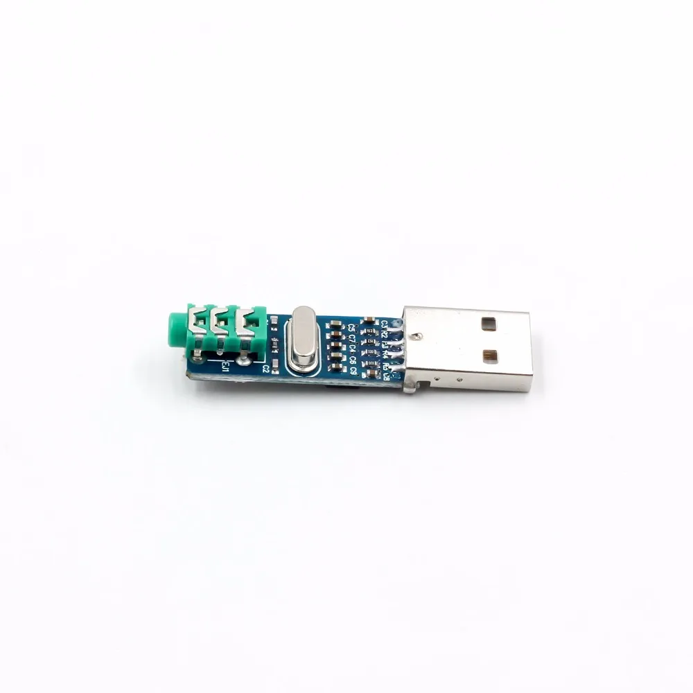 Mini PCM2704 USB DAC HIFI звуковая карта Power декодер Модуль платы Raspberry Pi 16 бит 5