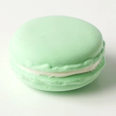 SWEETGO искусственные макраны поддельные Макарон из глины 4,5 см многоцветные украшения торта для витрины фотографии реквизит - Цвет: Light green