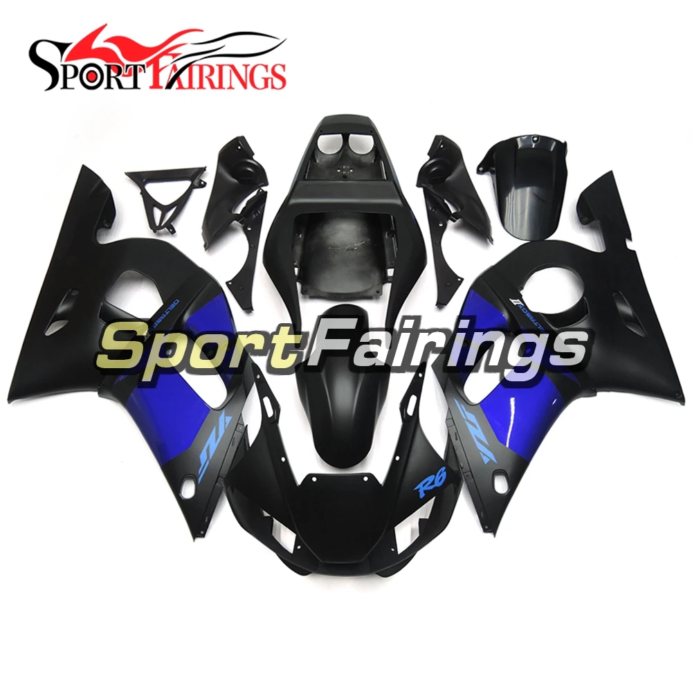 

Полный черный синий серый капот для Yamaha 1998 1999 2000 2001 YZF-600 R6 ABS инъекция корпуса мотоцикла новые обтекатели