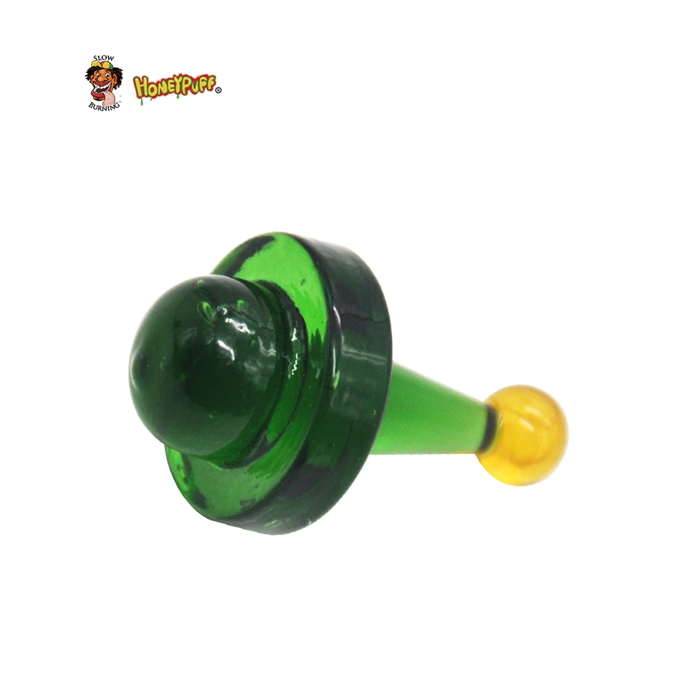 HONEYPUFF Hat Форма Высокое качество стекло Carb cap Dabber восковой масляный инструмент 1 26