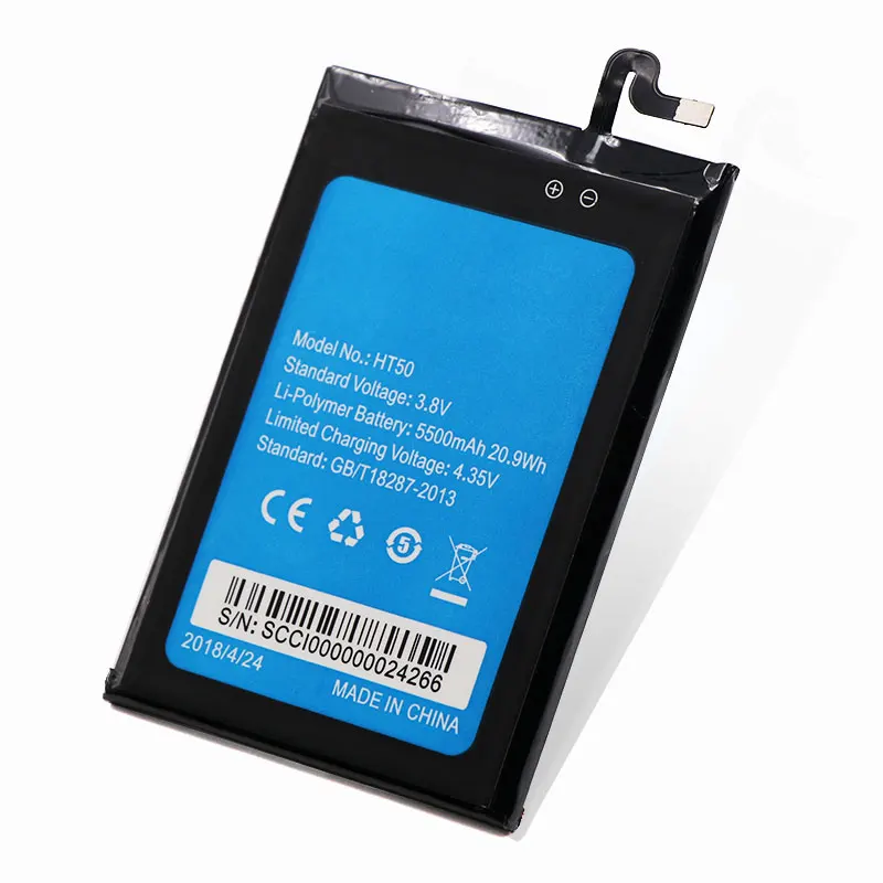 3 8 V 5500mAh для Homtom HT50 батарея на мобильный телефон замена батареи Bateria +