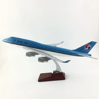 korean airlines 45 47 747 korean aircraft model aircraft model simulation christmas toy gift for kids