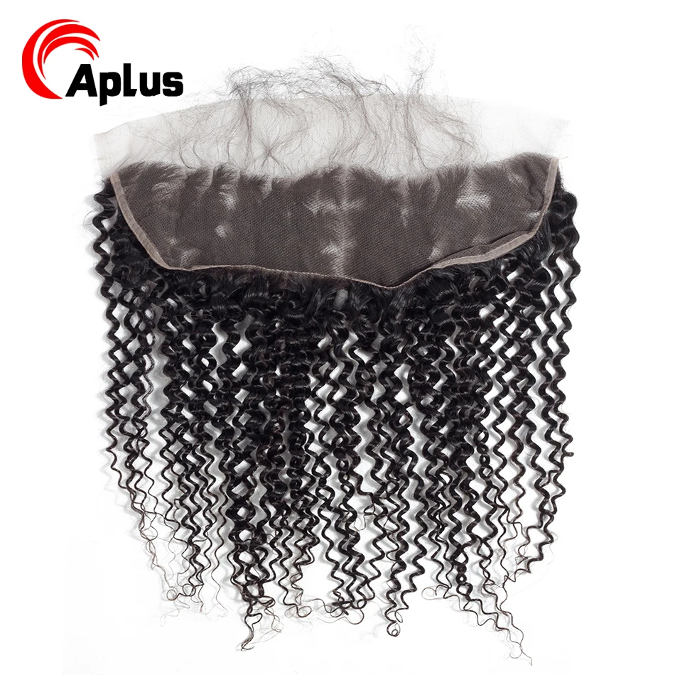 Aplus индийские кудрявые вьющиеся волосы с закрытием Пряди 5 шт. кудрявый
