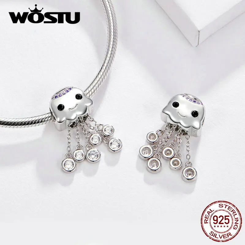 Бусины-осьминоги из серебра 2020 пробы для браслета | Украшения и аксессуары