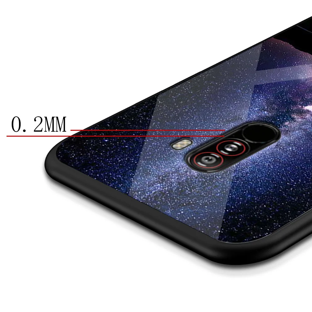 Чехол из закаленного стекла для Xiaomi mi 8 9 SE 9T A3 чехол s Star Space Coque для Xiao mi Pocophone F1 mi x 2S Red mi Note 7 8 Pro