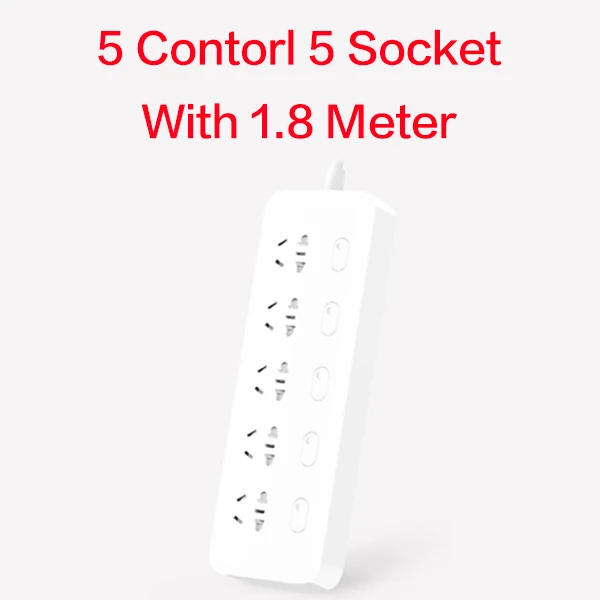 Xiaomi Mijia power Strip Быстрая зарядка 2500 Вт 10А 6 стандартных розеток/8 стандартных розеток/3 гнезда 1,8 м кабель для зарядки