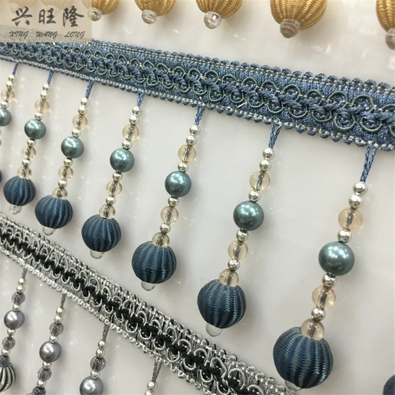 Роскошные бусины XWL 15 Φ 11 см в ширину|tassel fringe|beaded tassel fringedecorative fringe |