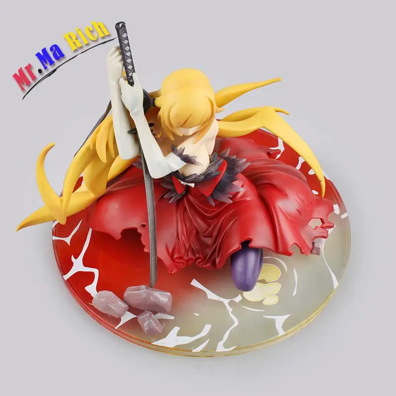 Аниме Фигурка 12 см Kizumonogatari Oshino Shinobu Kissshot ПВХ фигурка коллекционные игрушки модель