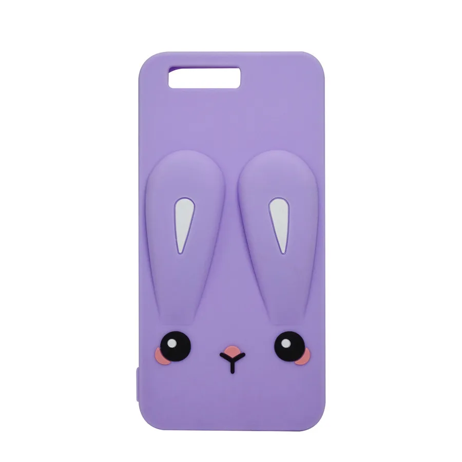 for Huawei Honor 9 Lite Case honor 3D Cute Rabbit Ear Silicon Phone Cover Cases |