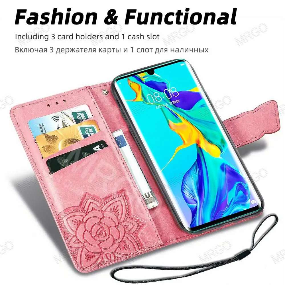 Чехол-Кошелек для Huawei P20 Lite P30 Pro P Smart Plus 2019 кожаный чехол P9 Z | Мобильные телефоны и