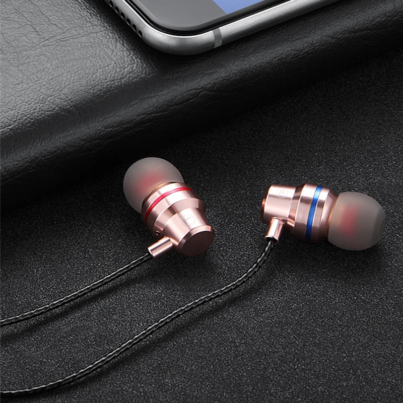 Портативные мини usb Type C наушники проводное управление с микрофоном стерео