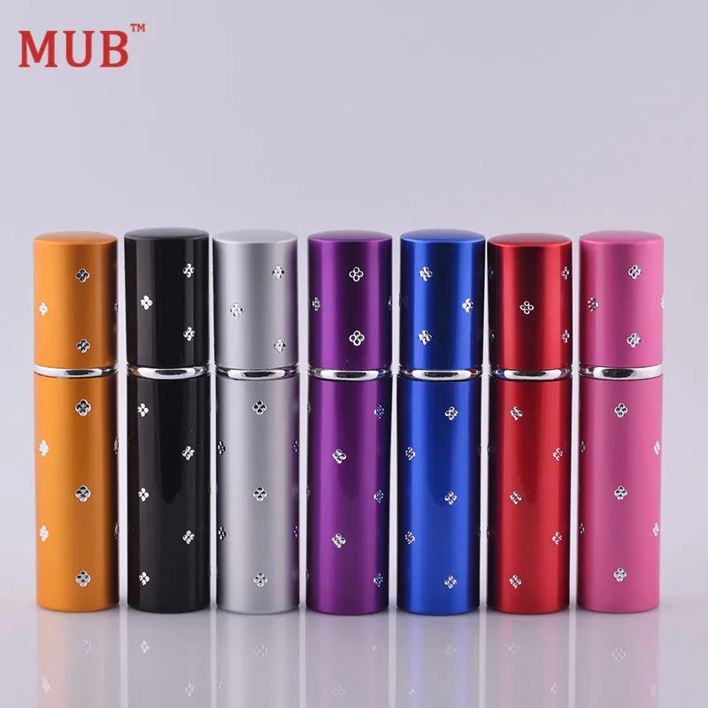 MUB - 10 мл мини-флакон для распыления многоразовая флакон духов со стразами