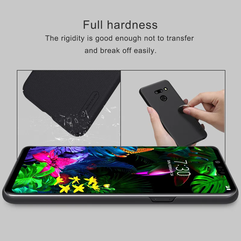 Nillkin матовый защитный чехол для LG G8 G8S ThinQ твердый пластиковый чехол на заднюю панель