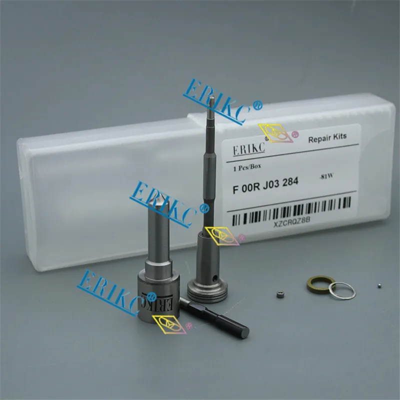 

ERIKC F00RJ03284 CR Fuel Injector 0445120002 Overhaul Repair Kits F 00R J03 284 Nozzle DSLA136P804 F00R J03 284 for 0986435501