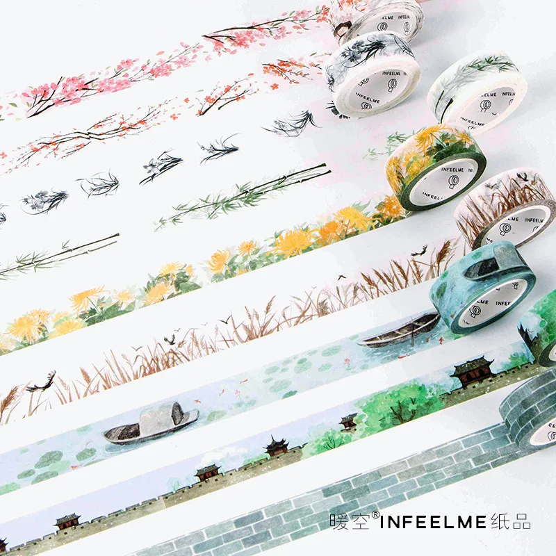 1 шт. декоративная клейкая лента 15 х7 м|tape sticker|adhesive tape diydecorative adhesive |