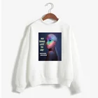 Толстовка Sweetener Ariana Гранде Женская Толстовка Harajuku с круглым вырезом Свободные теплые толстовки с длинным рукавом для женщин BTS Moletom Feminino