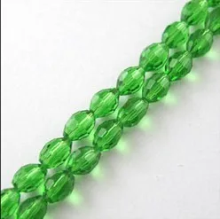 100 шт./лот 4 мм граненые стеклянные бусины с кристаллами для изготовления