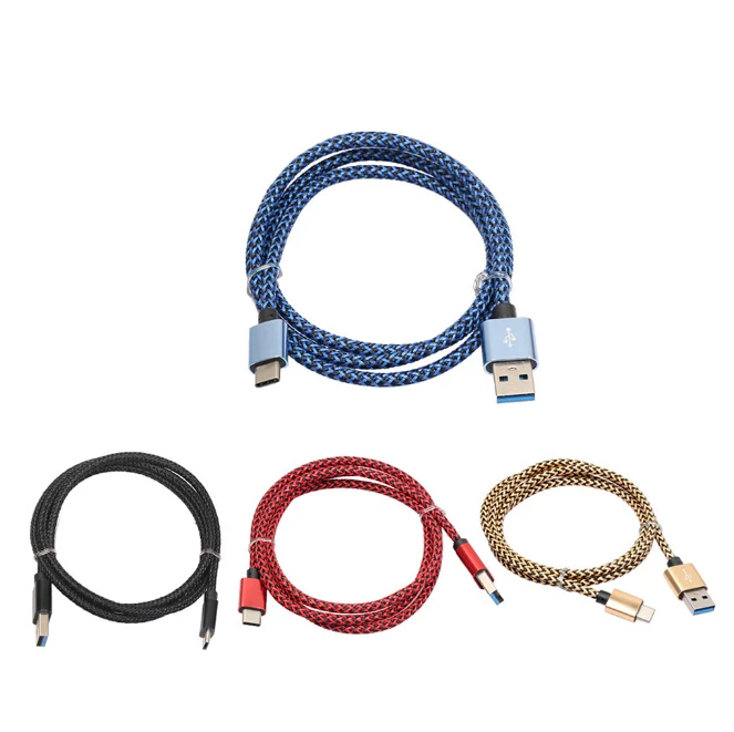 1 метр USB C 3 type штекер 0 Мужской Синхронизация данных зарядное устройство Быстрая