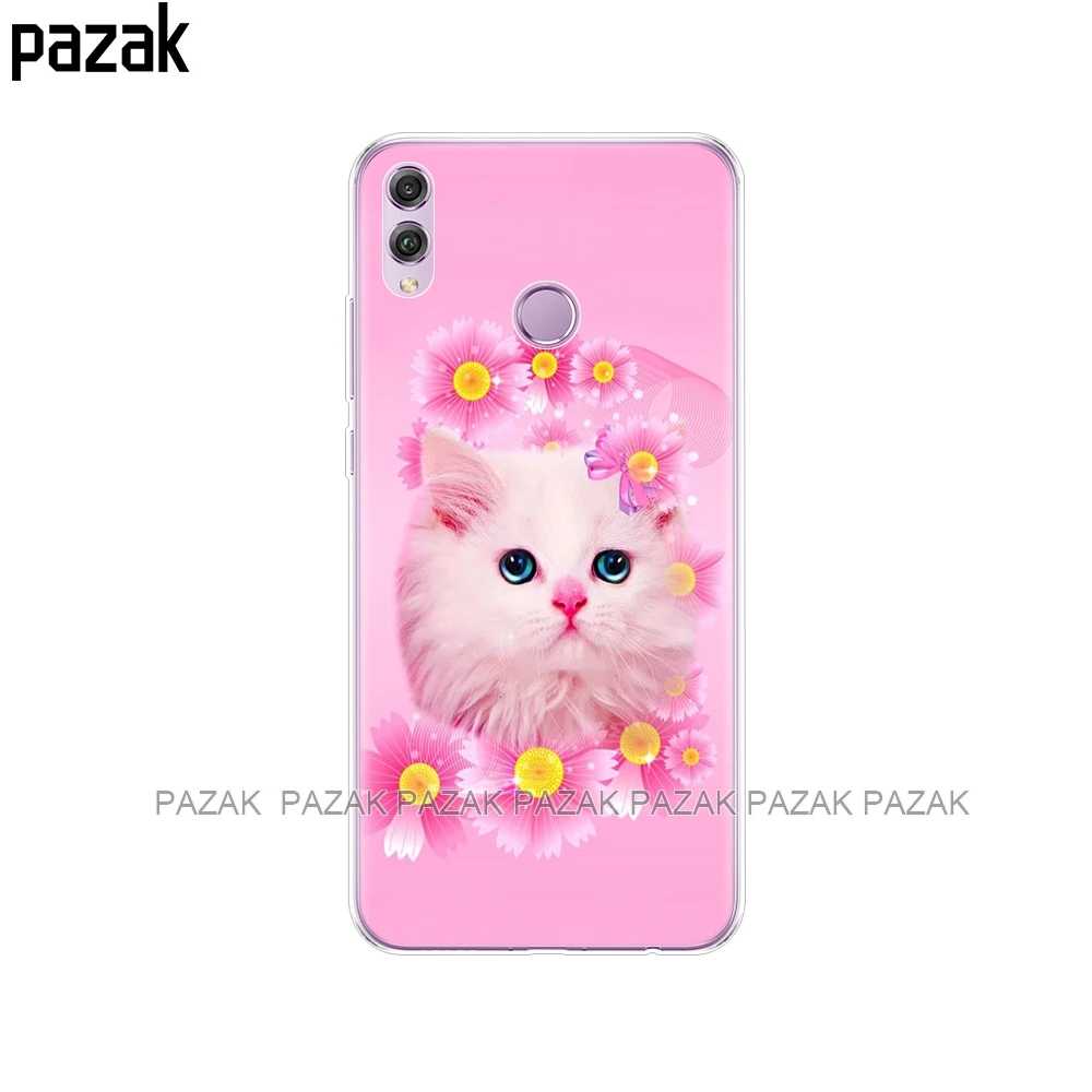 61360 Силиконовый чехол для huawei honor 8x, чехол 6,5 дюйма, мягкая задняя крышка из ТПУ для huawei honor 8x, защитный чехол для телефона, чехол, сумки с рисунком - Цвет: 61360