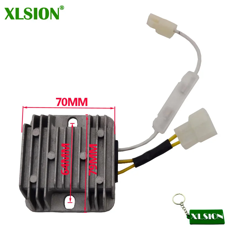 XLSION 12V AVR Регулировка автоматического Напряжение регулятор для L100 10HP 186F дизельный двигатель