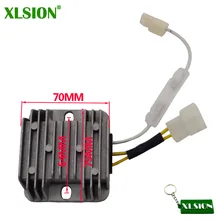 XLSION 12V AVR Регулировка автоматического Напряжение регулятор для L100 10HP 186F дизельный двигатель