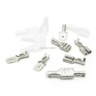 1 шт., латунная монтажная плата для динамика, 6,3 мм